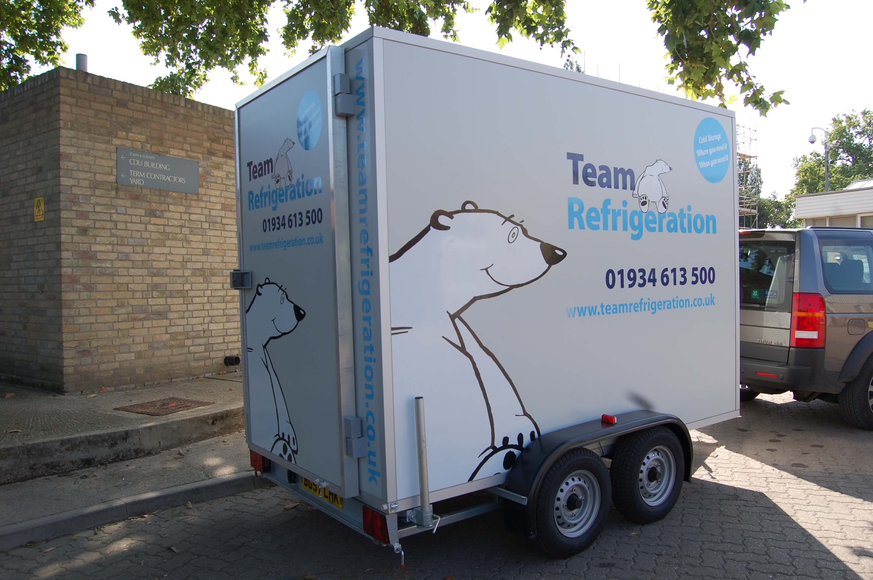 Hire refrigerated trailer or hire refrigerated container to minimise start up costs.