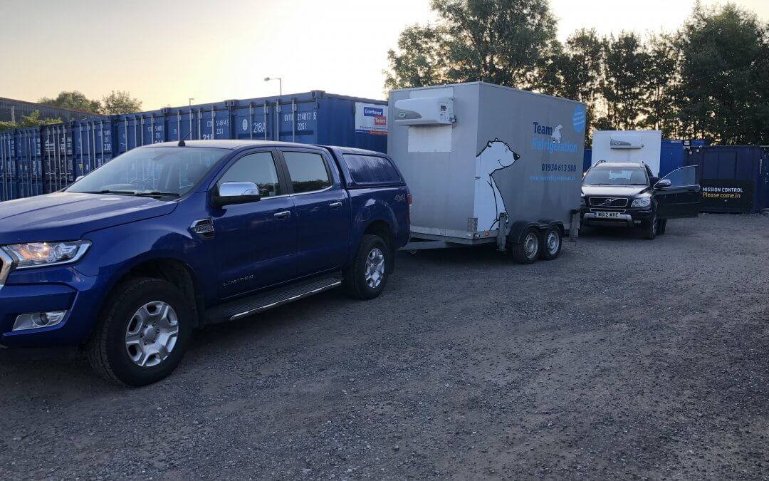 Can I use a refrigerated trailer to transport stock?