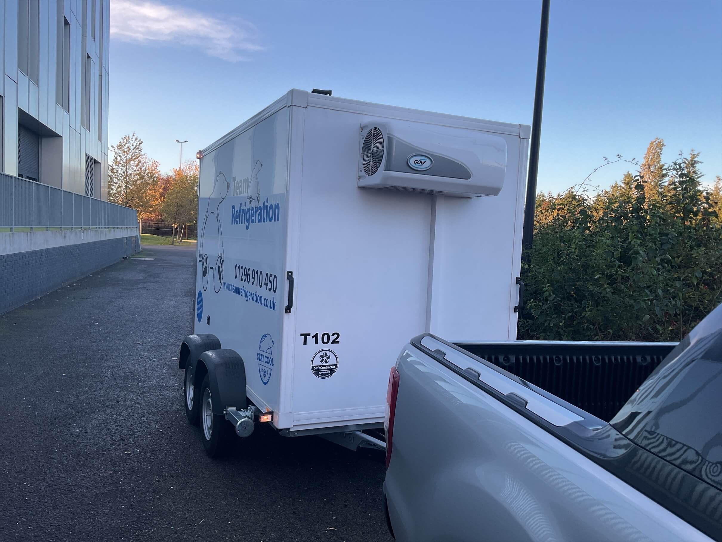 refrigerated trailer hire