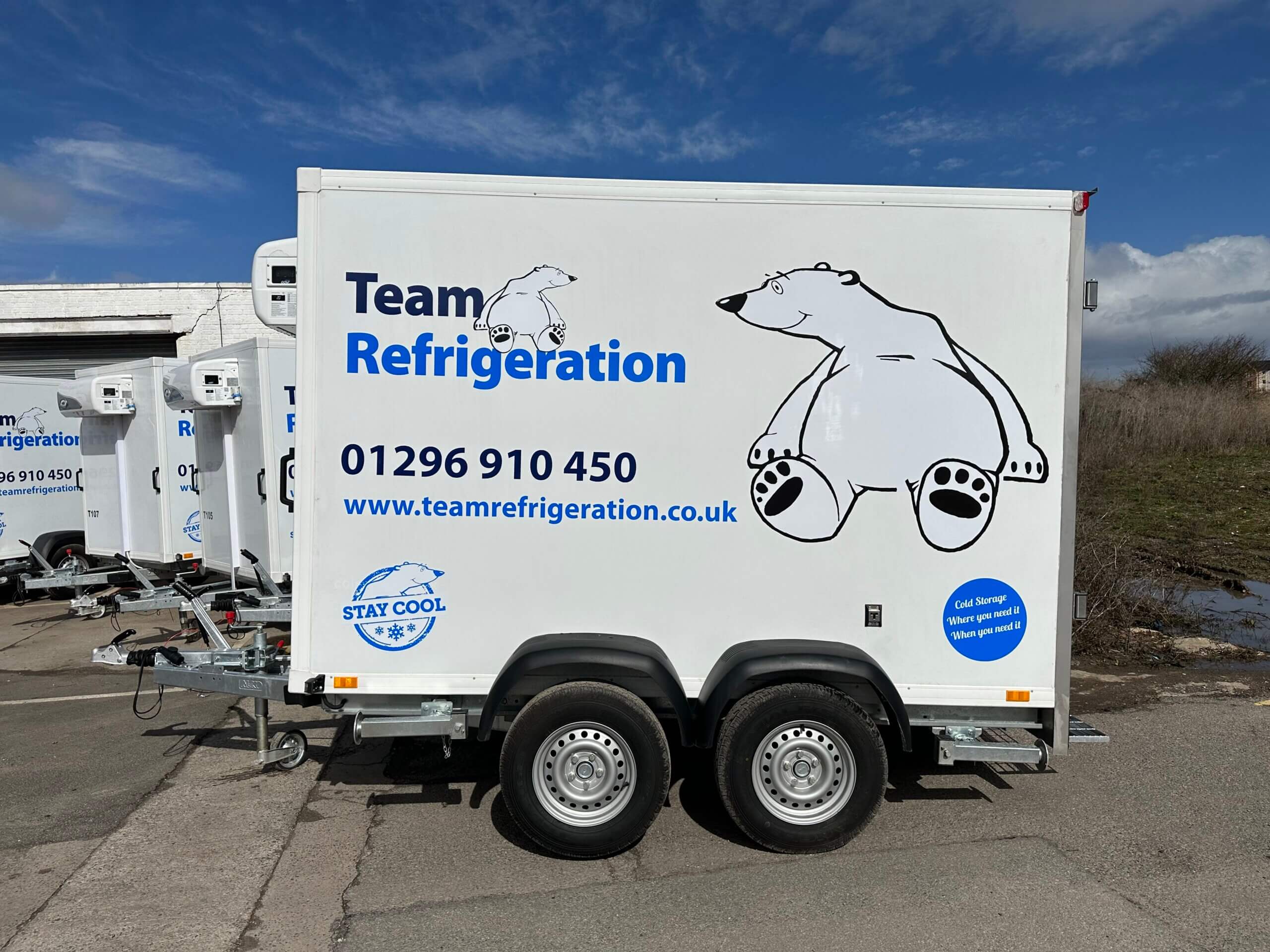 Start lean with mobile refrigeration